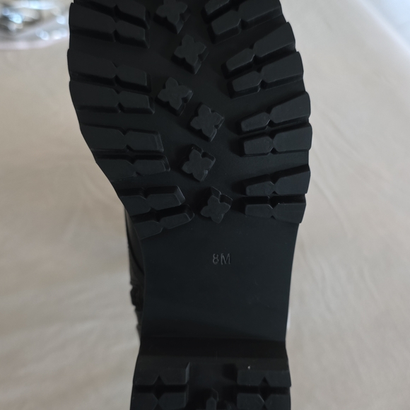 Dolls Kill Black Combat Boots with Pockets - Picture 7 of 12